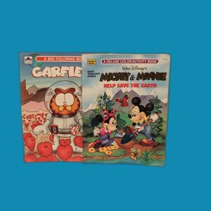 Mickey & Minnie Mouse Help Save the Earth | Disney's Deluxe Golden Color Book ++